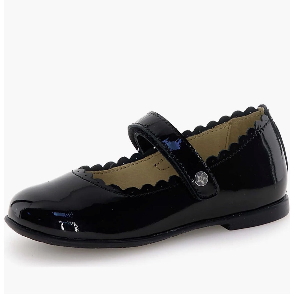NWT Naturino Jelki Mary Jane in Black Patent
